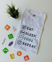 Тениска Code by Advance Academy